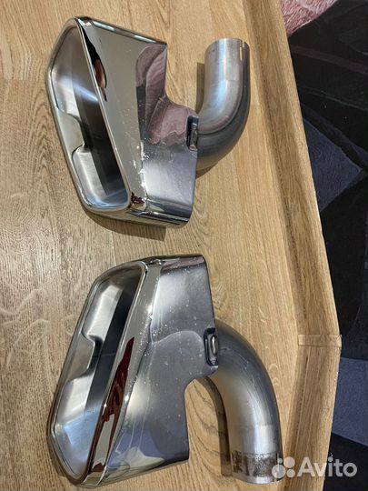 Насадки глушителя bmw g30 m performance