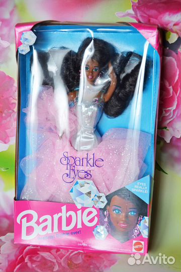 Нрфб. Барби Кристи Sparkle Eyes Christie 1991