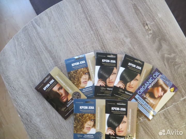Краска для волос крем-хна