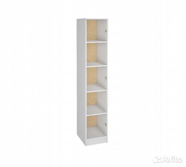 Шкаф шк-1 с зеркалом Белое дерево