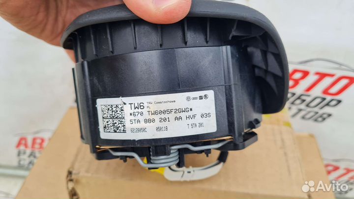 Подушка безопасности в руль Volkswagen новая