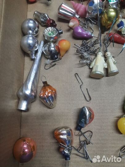 Елочные игрушки СССР