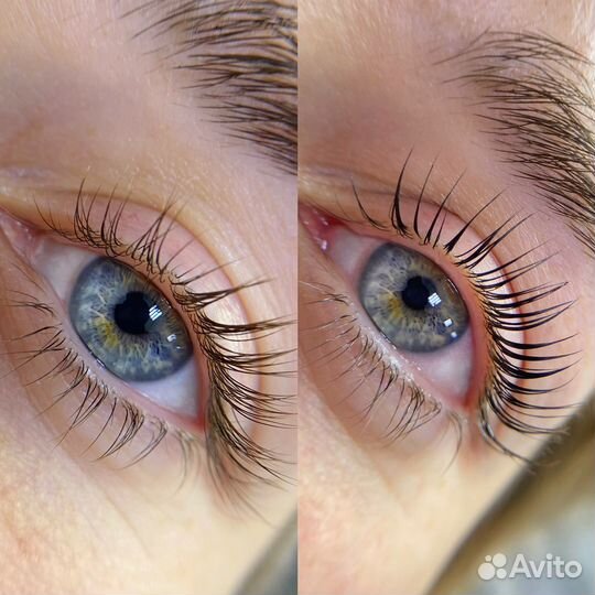 Наращивание, ламинирование ресниц