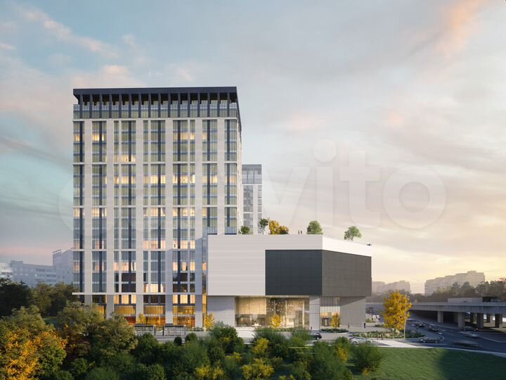 Апартаменты-студия, 34,7 м², 17/21 эт.