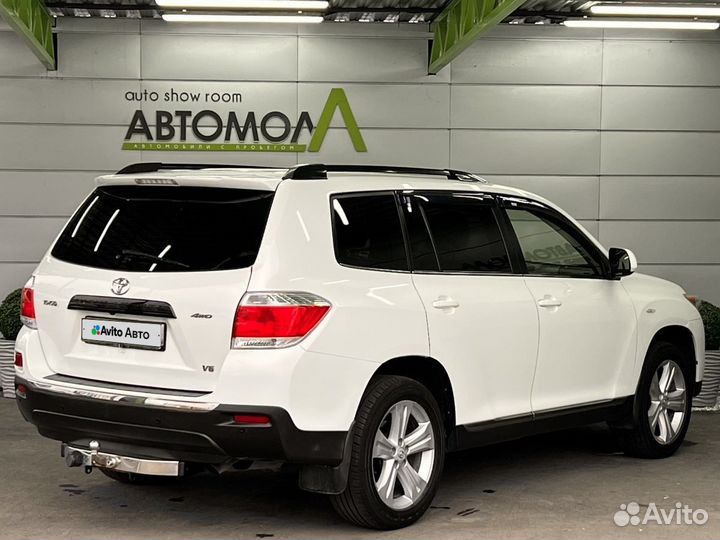 Toyota Highlander 3.5 AT, 2013, 188 000 км