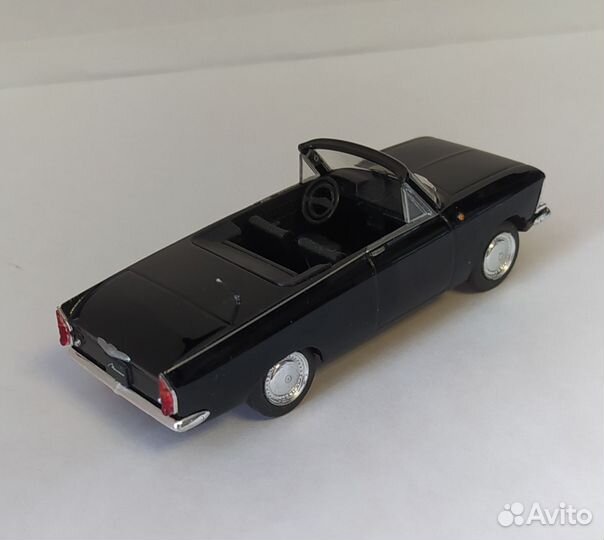 Москвич 408 турист кабриолет.Модель автомобиля