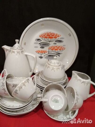 Сервиз Латвия Рига, Чехословакия (счк);