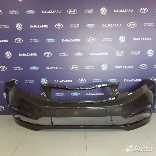 Бампер передний Kia Rio 2015-2017 кофейный