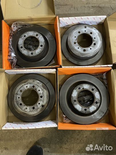 Тормозные диски toyota land cruiser 200