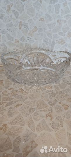 Фужеры из цвет. стекла, вазы, салатницы СССР