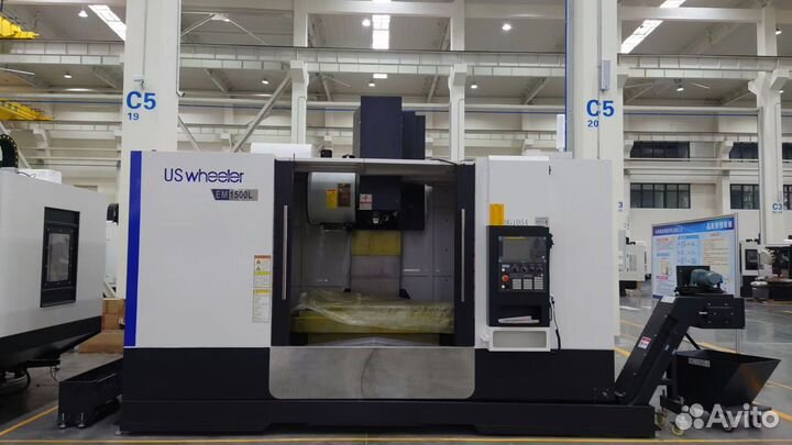 Вертикальный фрезерный станок US wheeler EM1500L