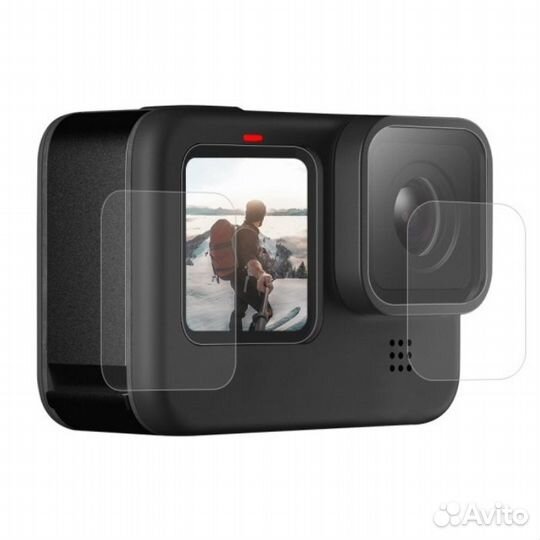 Защитные стекла для экранов и линзы GoPro 9/10/11
