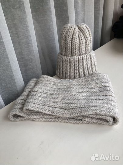 Новая шапка и снуд из итальянской пряжи