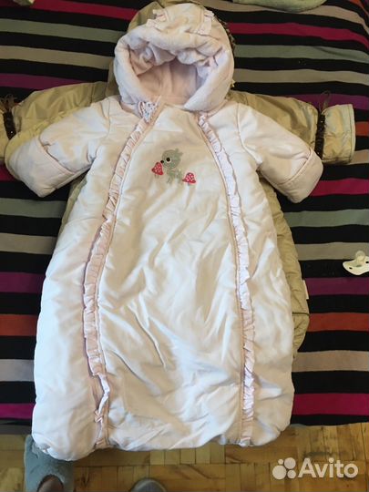 Комбинезоны на малыша в основном на девочку