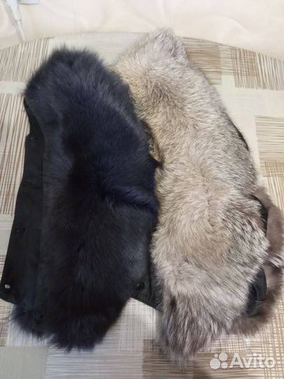Воротники из натурального меха