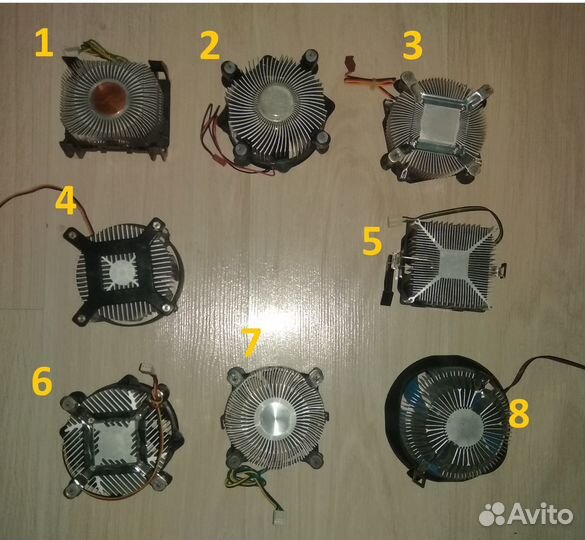 Кулер 478/775/1156/1155/1150/1151/1200/AM3 (обмен)