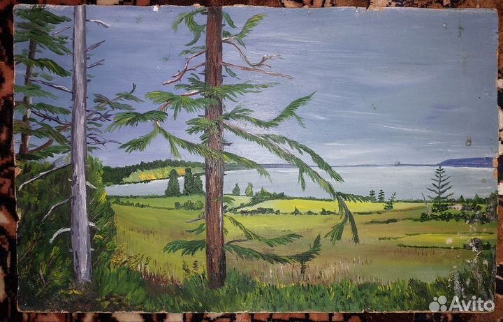 Картина холст масло