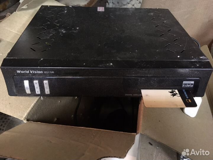 Спутниковая тарелка бу ворлд визион