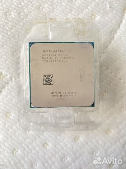 Процессор amd athlone II 455