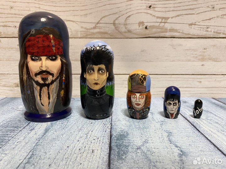 Матрешка Джонни Депп