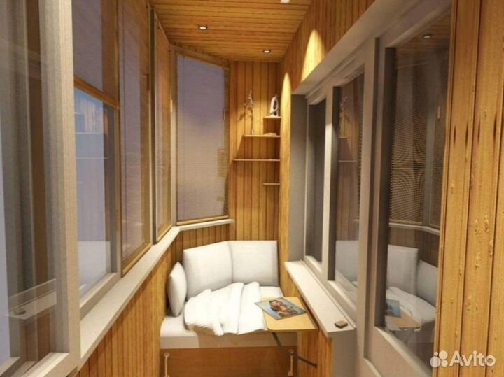 Окна балконы