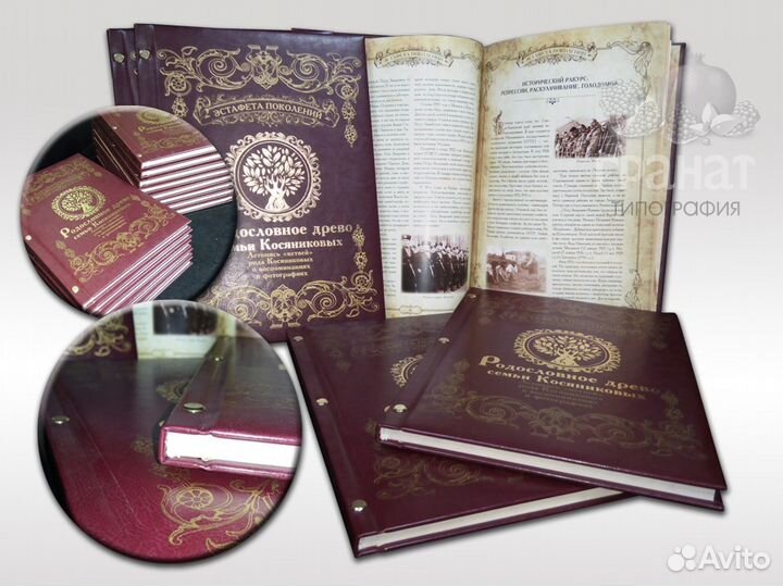 Печать книг под заказ от 1 шт