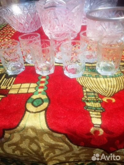 Хрустальные рюмки СССР