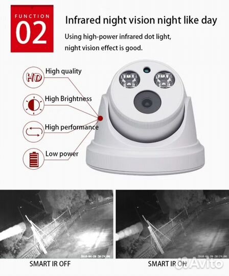 IP-камера видеонаблюдения с микрофоном