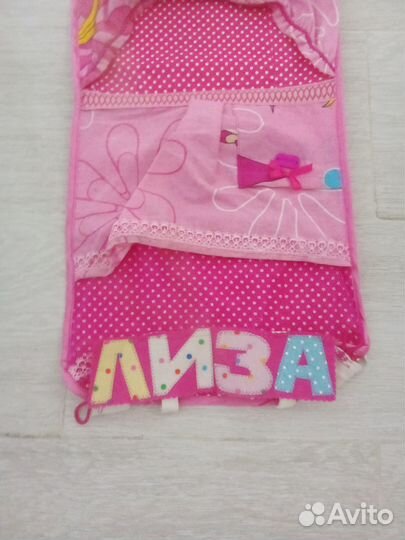 Кармашки на шкафчик в детский сад