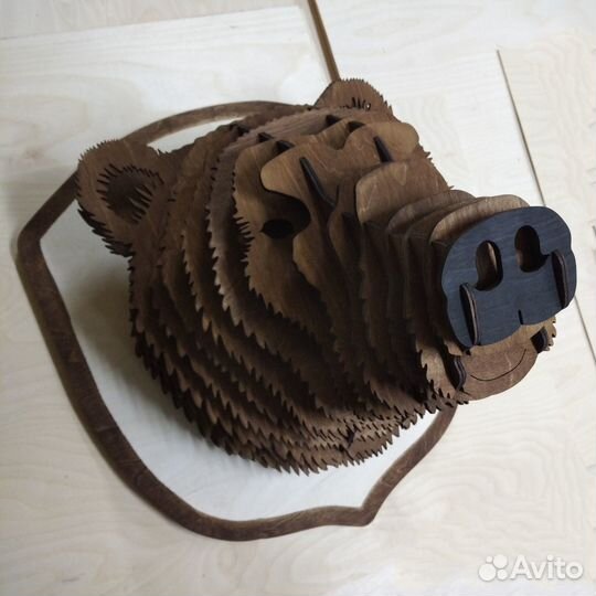 Декоративные трофейные головы животных на стену