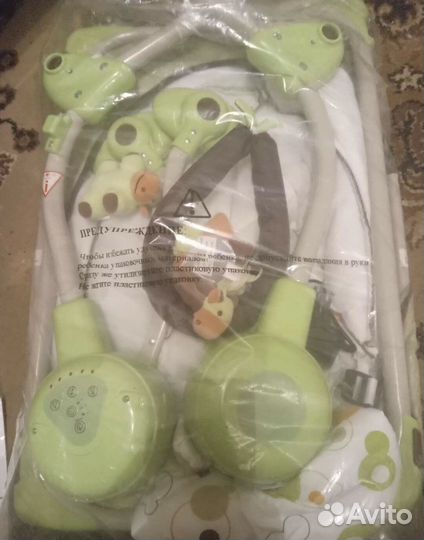 Детские электронные качели