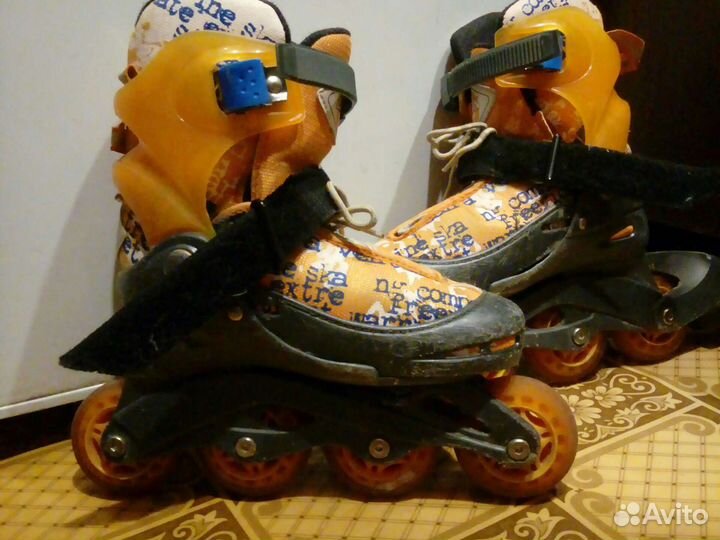 Роликовые коньки р.30-34