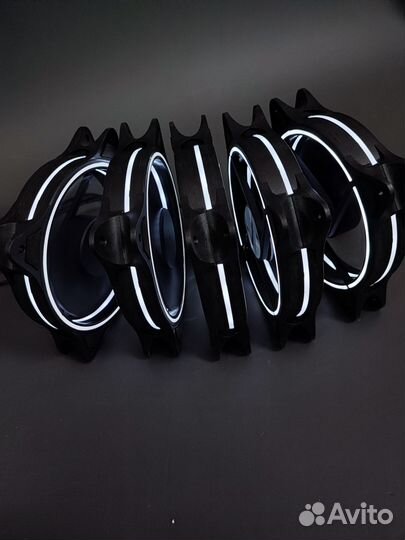 Опт от 10шт RGB LED Кулер R3 RGB3 для корпуса