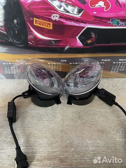 Противотуманные фары на Audi 90W