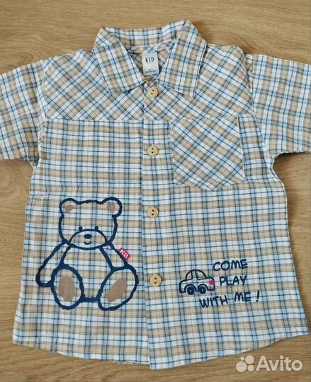 Рубашки на 1-1,5года