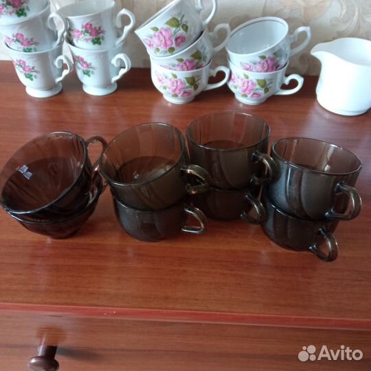 Чашки чайные + всякое разное
