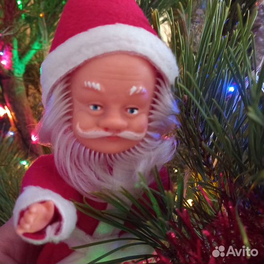 Кукла гдр времен дед мороз, санта СССР