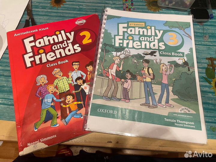 Учебник по английскому family and friends 2,3