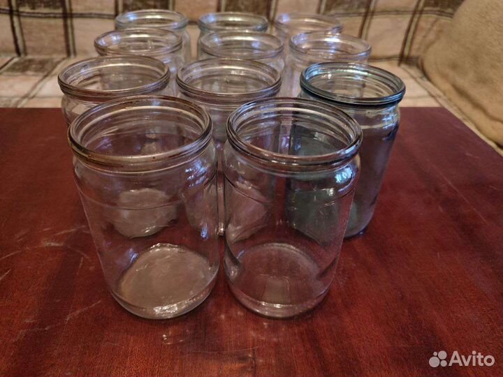 Банки стеклянные 3л 0.5л