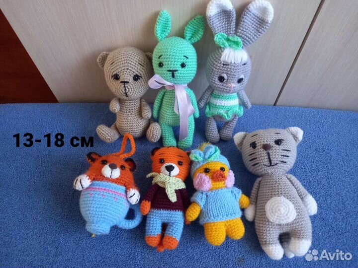 Игрушки вязаные ручной работы