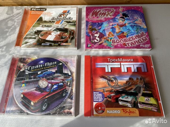 Диски с играми для компьютера