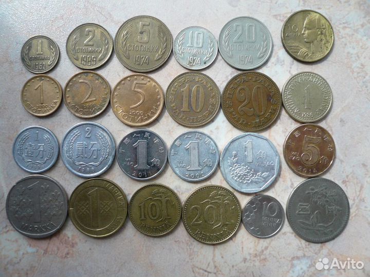 Монеты иностранные.обмен.продажа