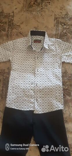 Брюки, рубашка