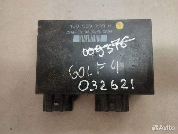 Блок комфорта volkswagen passat b5 2.3 1j0959799n. 5dk007954