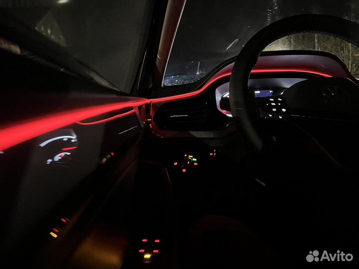 Неон лента в салон автомобиля 5 метров