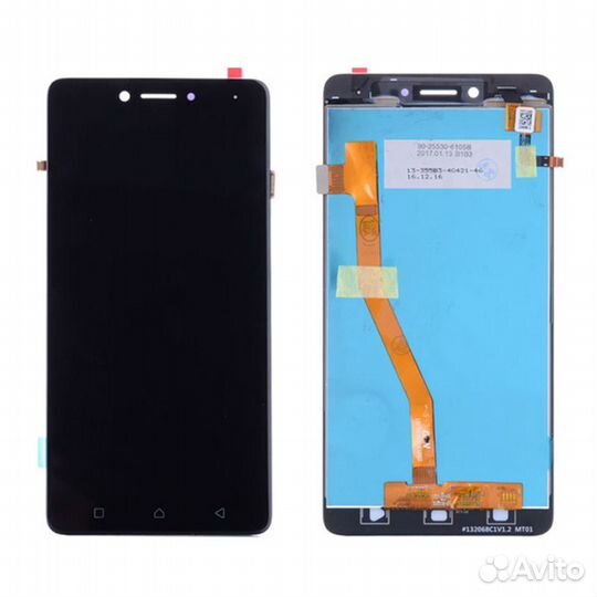 Дисплей для Lenovo K6 Note (K53a48) +тачскрин (чер