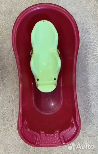 Ванночка для купания+горшок+горка