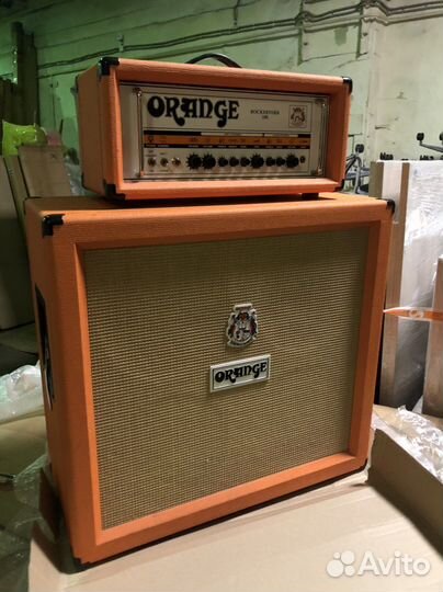 Гитарный усилитель голова Orange rockerveb 100