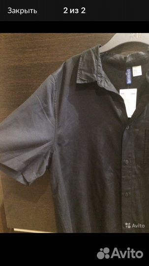 Рубашка H&M новая