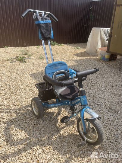 Детский велосипед с ручкой бу